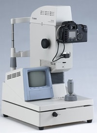 Canon eye exam equipment