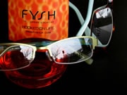Fysh glasses and logo